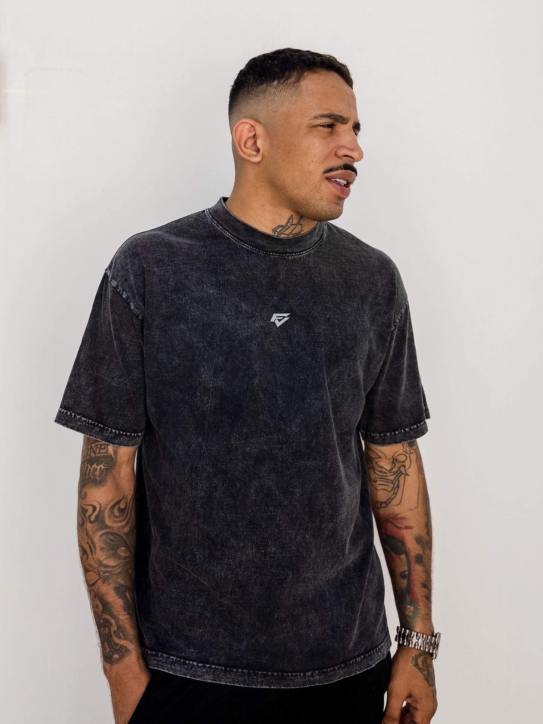 FV Staple Washed Tee - Carbon Black