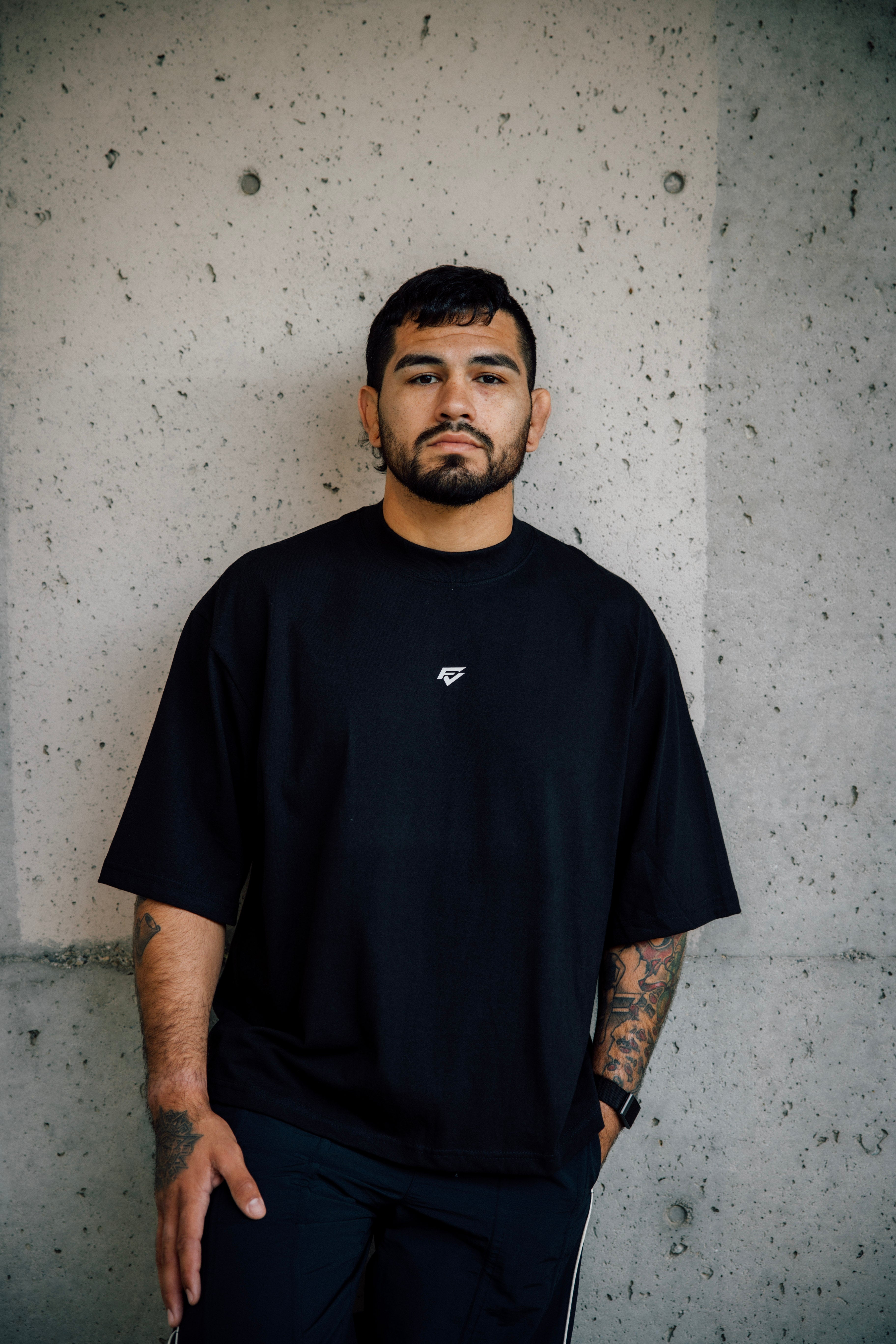FV 3M Drop Shoulder Tee - Black