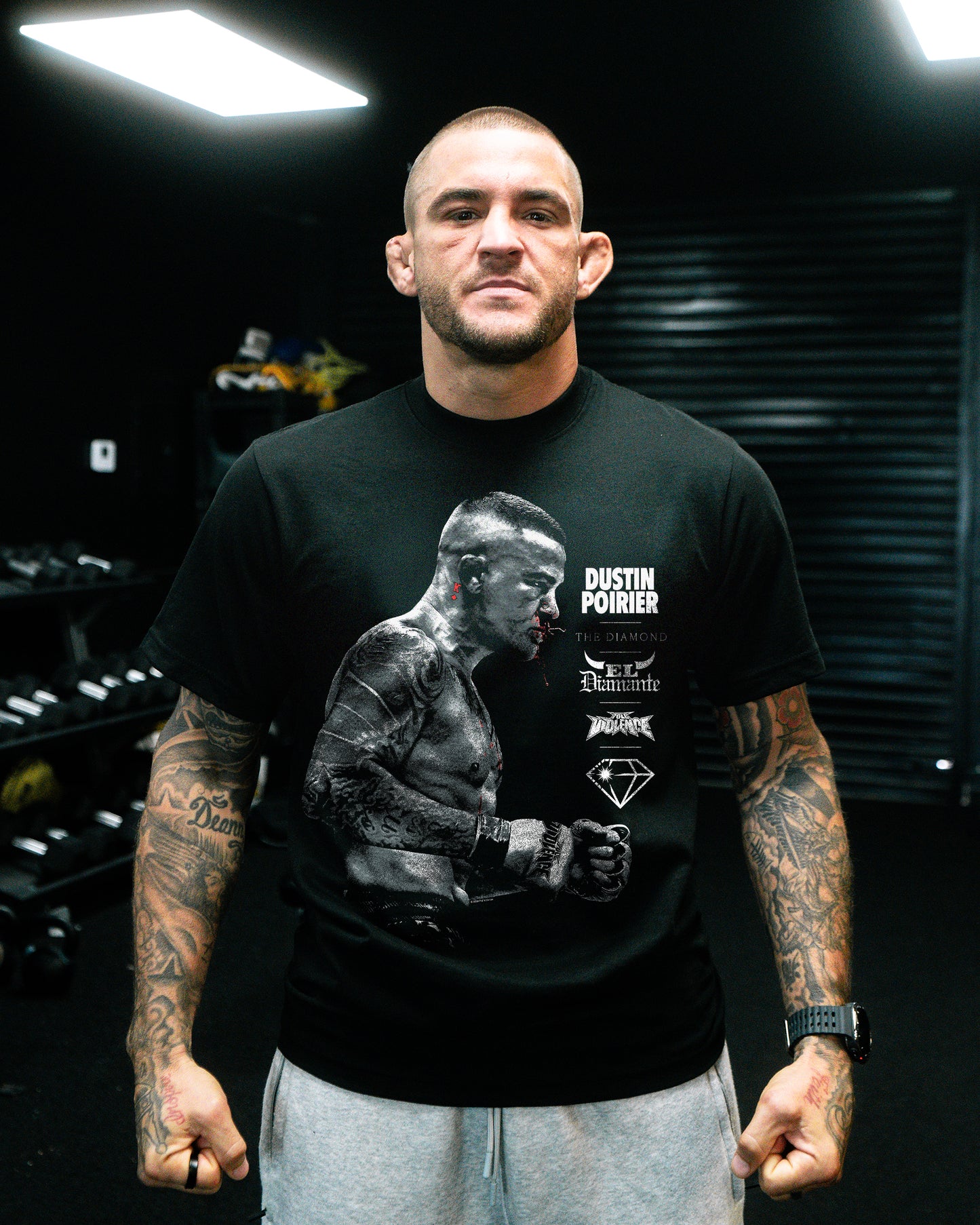 Born to Fight "Classic" Tee in Black