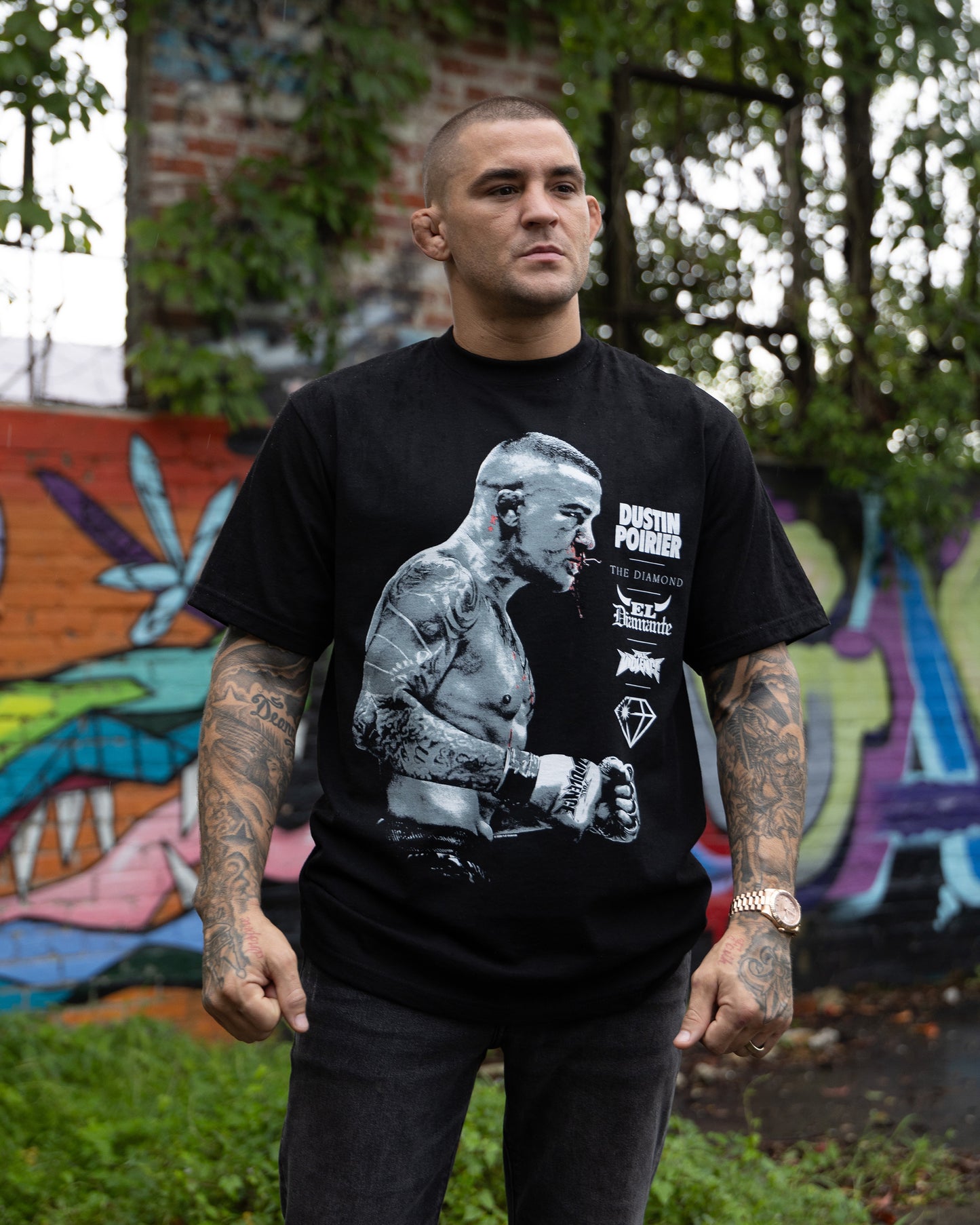 Born to Fight "Classic" Tee in Black