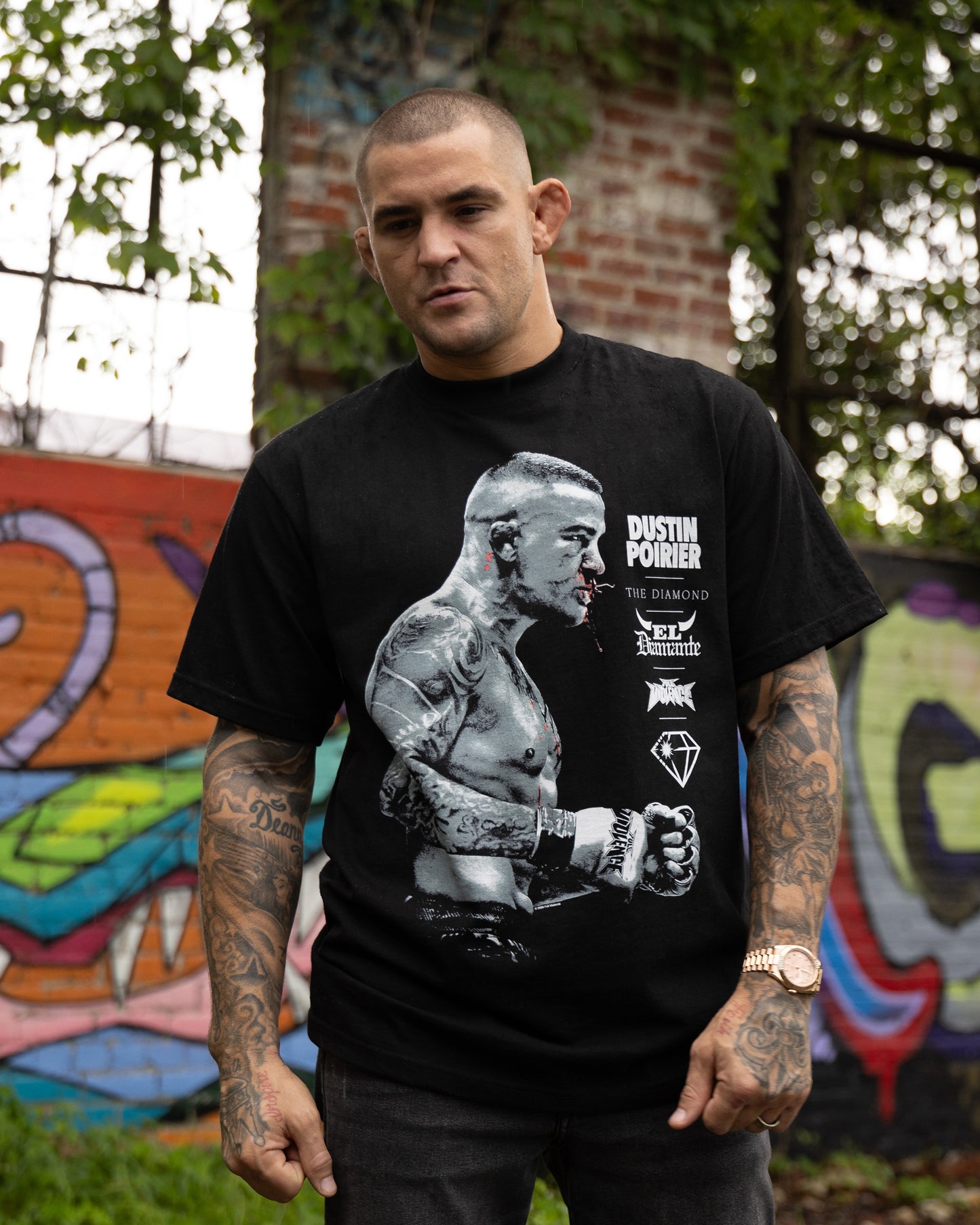 Born to Fight "Classic" Tee in Black
