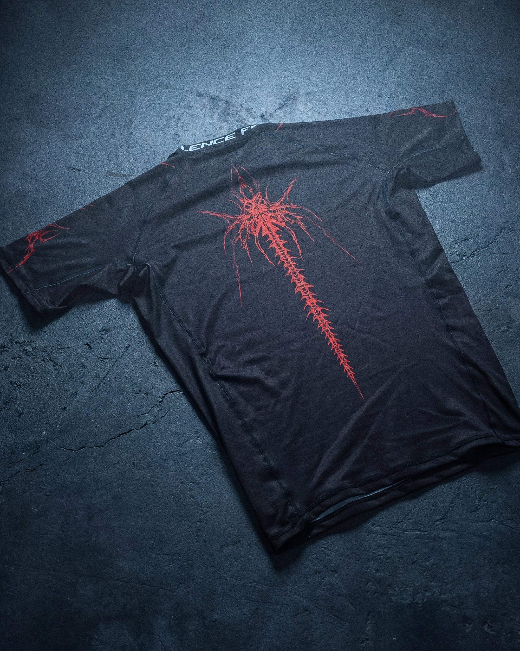 Cyberstrike Black Rash Guard