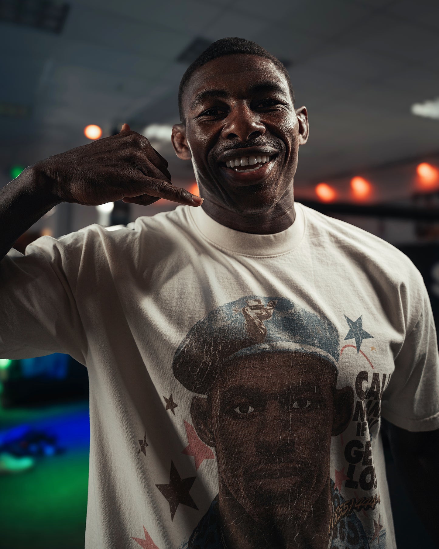 Call Me Mansa "Premium" Tee in Creme