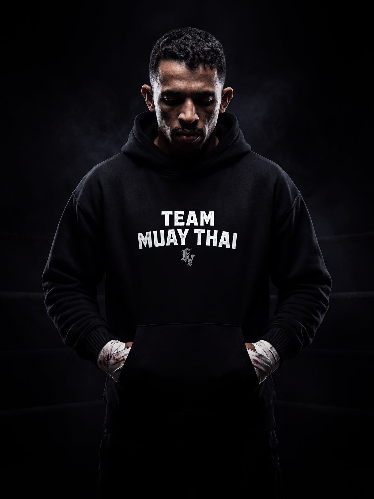 Team Muay Thai Hoodie - Black