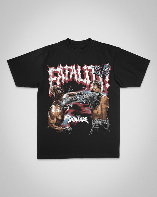 Dominick Reyes Fatality “Classic” Tee in Black