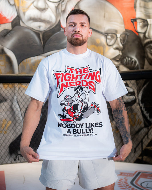 Nobody Likes a Bully "Classic" Tee in White
