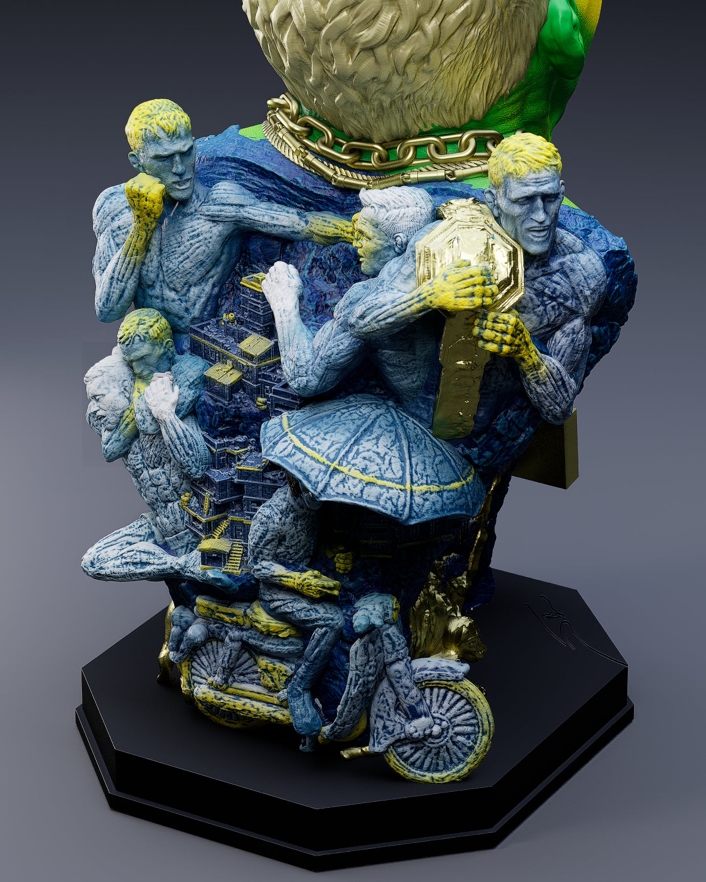 Charles Oliveira Sculpture: Homecoming Edition (10 Piece Limited)