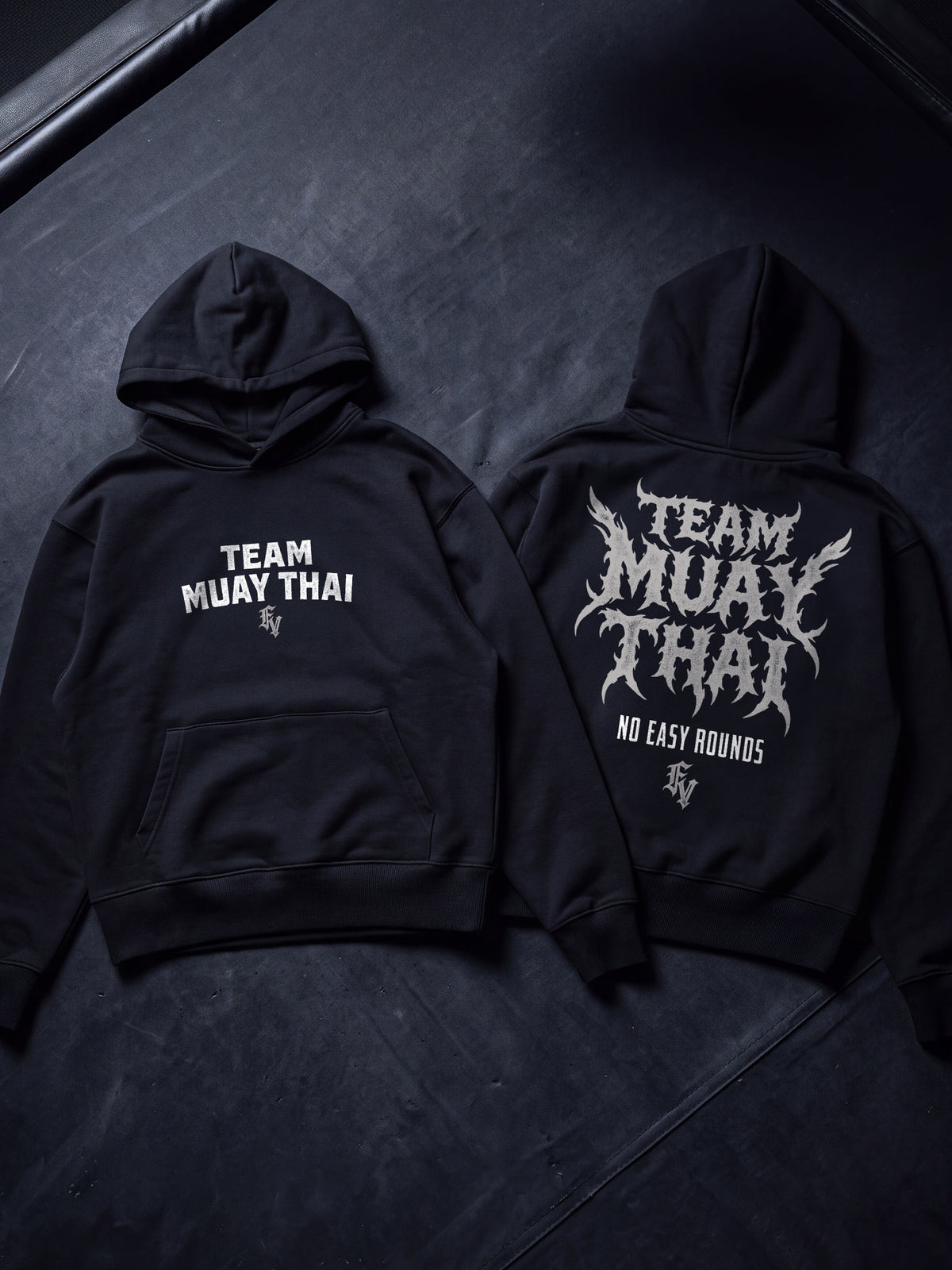 Team Muay Thai Hoodie - Black