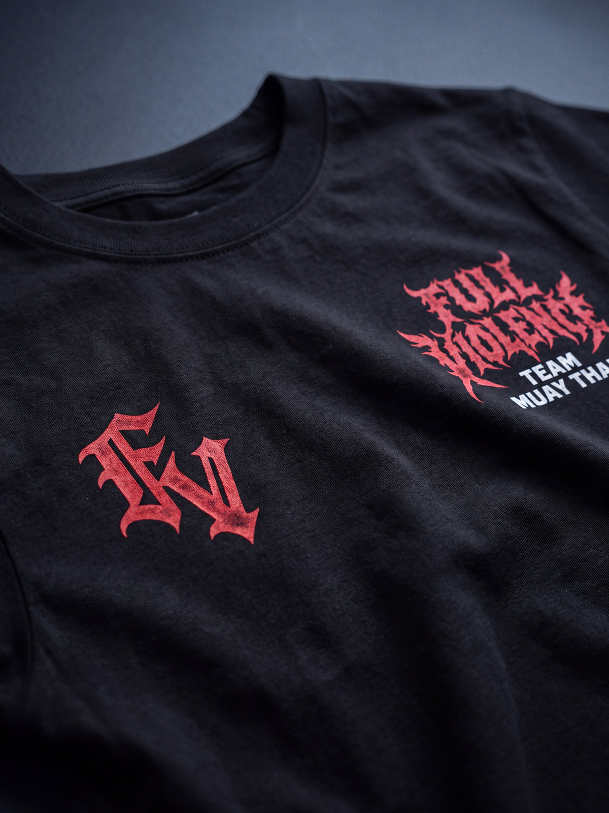 Team Muay Thai Classic Tee - Black