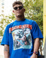 The Fighting Nerds Comic Book "Classic" Tee in Royal Blue