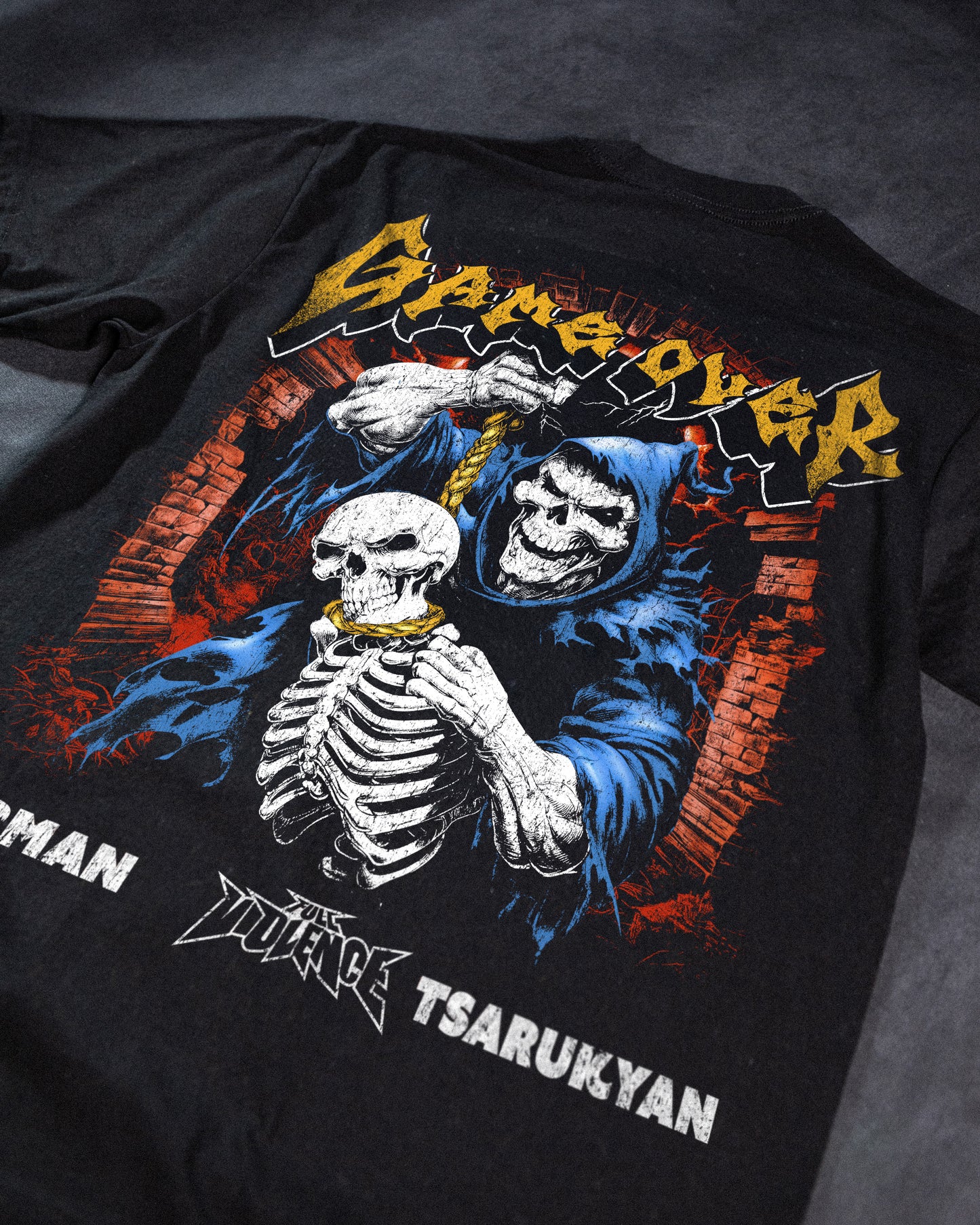 Hangman Hanged Arman "Classic" Tee in Black