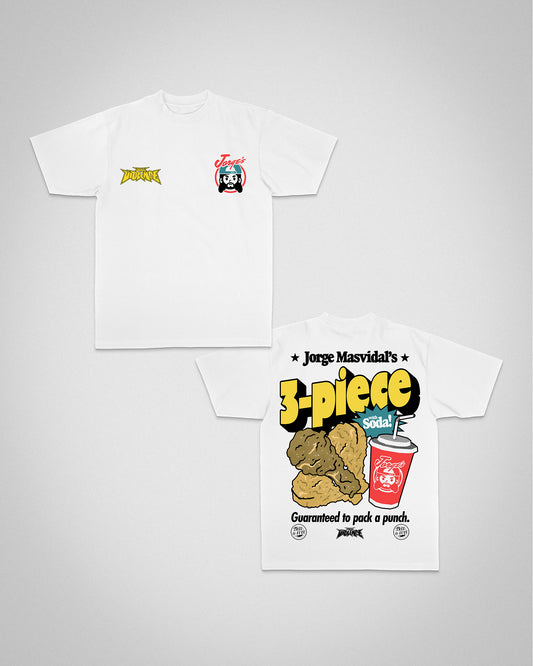 3 Piece "Classic' Tee in White
