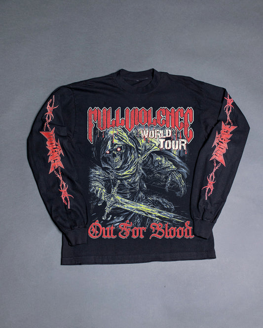 Out for Blood Black Longsleeve