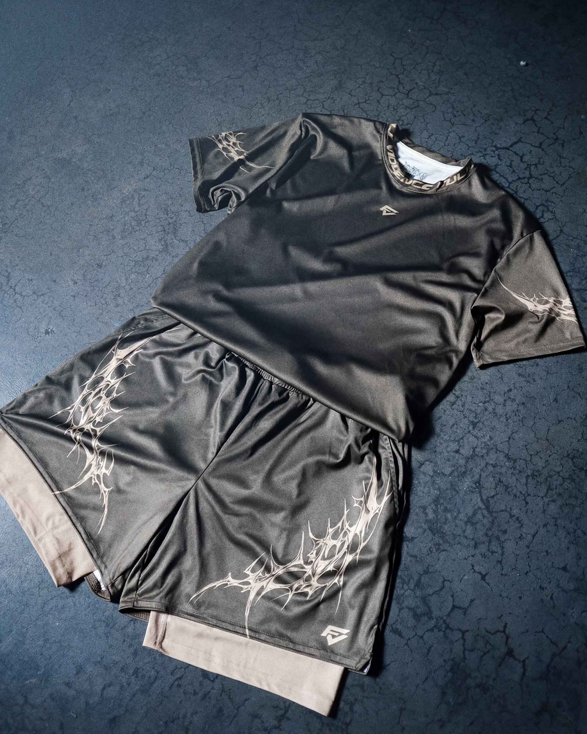 FV Dual Layer Shorts in Green