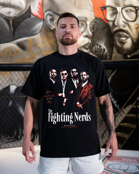The Fighting Nerds - The Movie "Classic" Tee in Black
