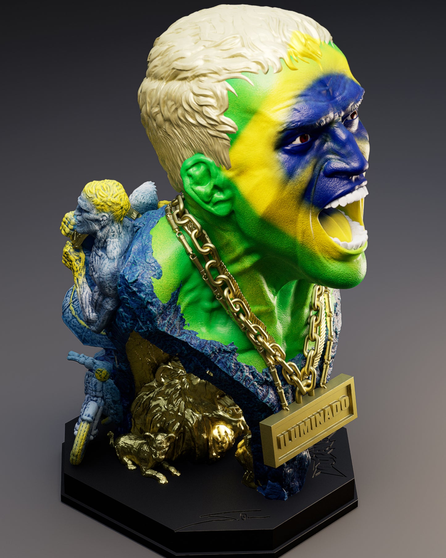 Charles Oliveira Sculpture: Homecoming Edition (10 Piece Limited)