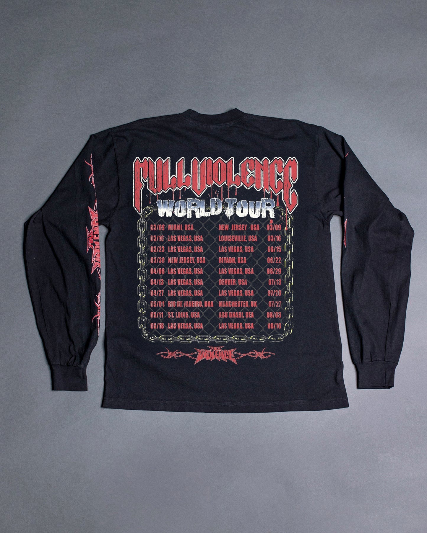 Out for Blood Black Longsleeve