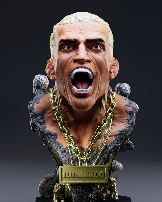Charles Oliveira Sculpture: Do Bronx Edition (2 Units)