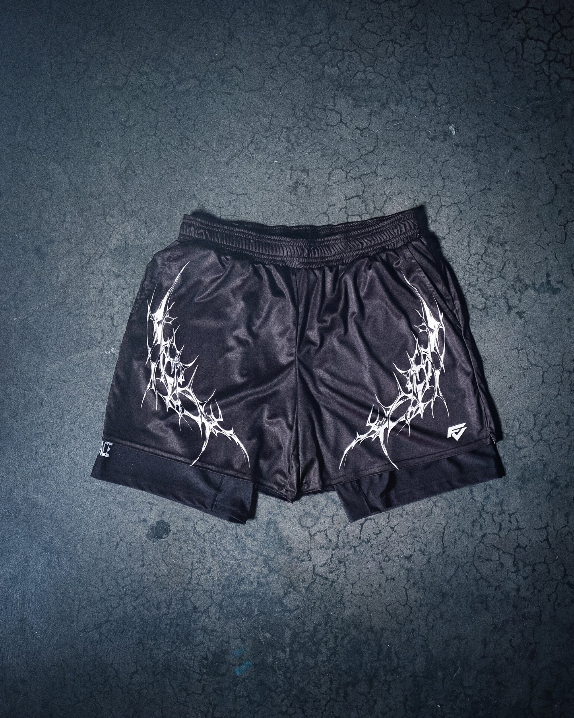 FV Dual Layer Shorts in Black