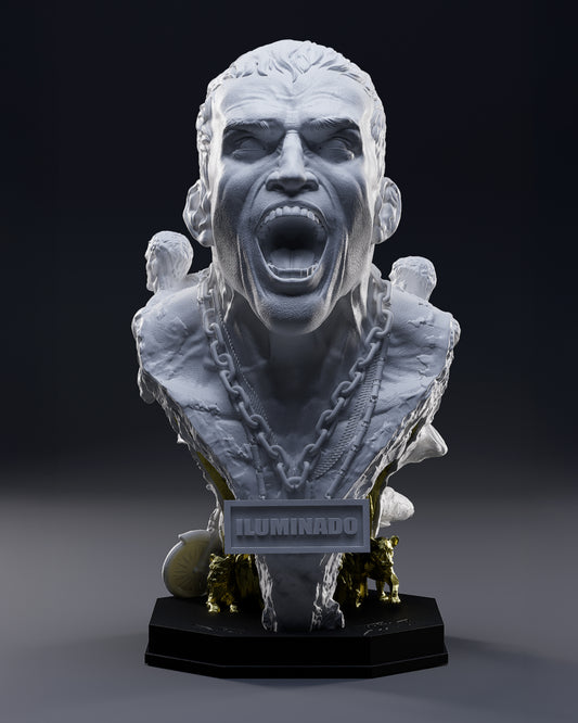 Charles Oliveira Sculpture: Illuminado Edition (42 Units)
