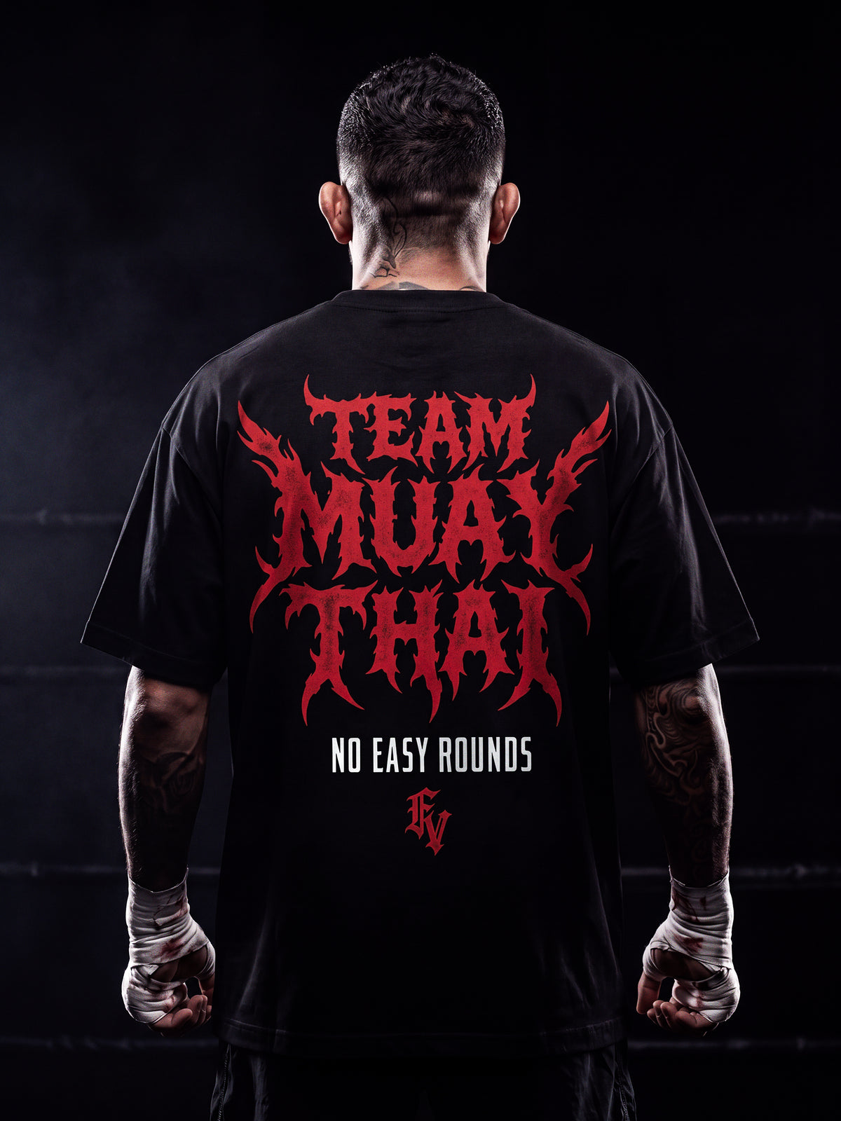 Team Muay Thai Classic Tee - Black