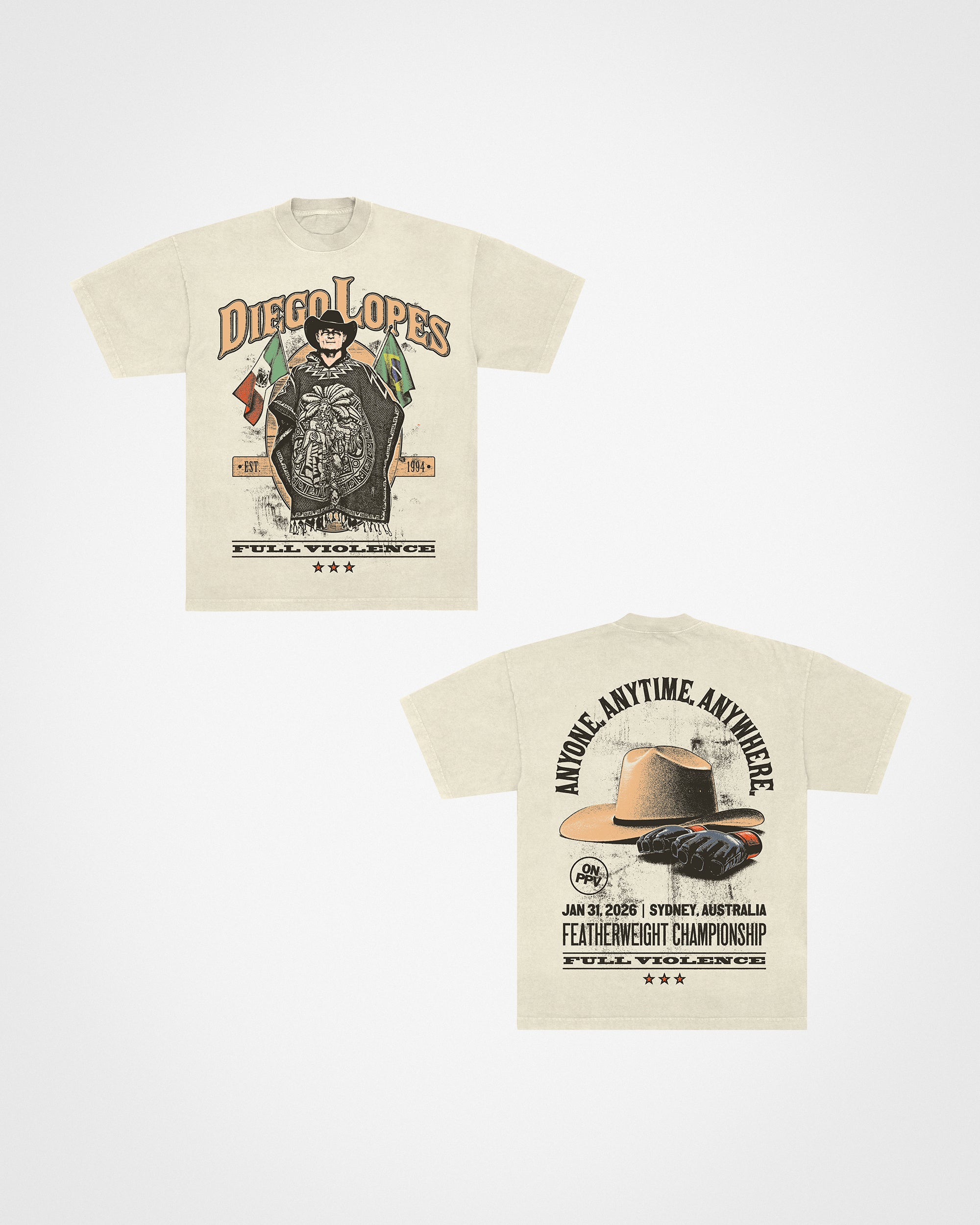 Anyone, Anytime, Anywhere Tee in Off-White