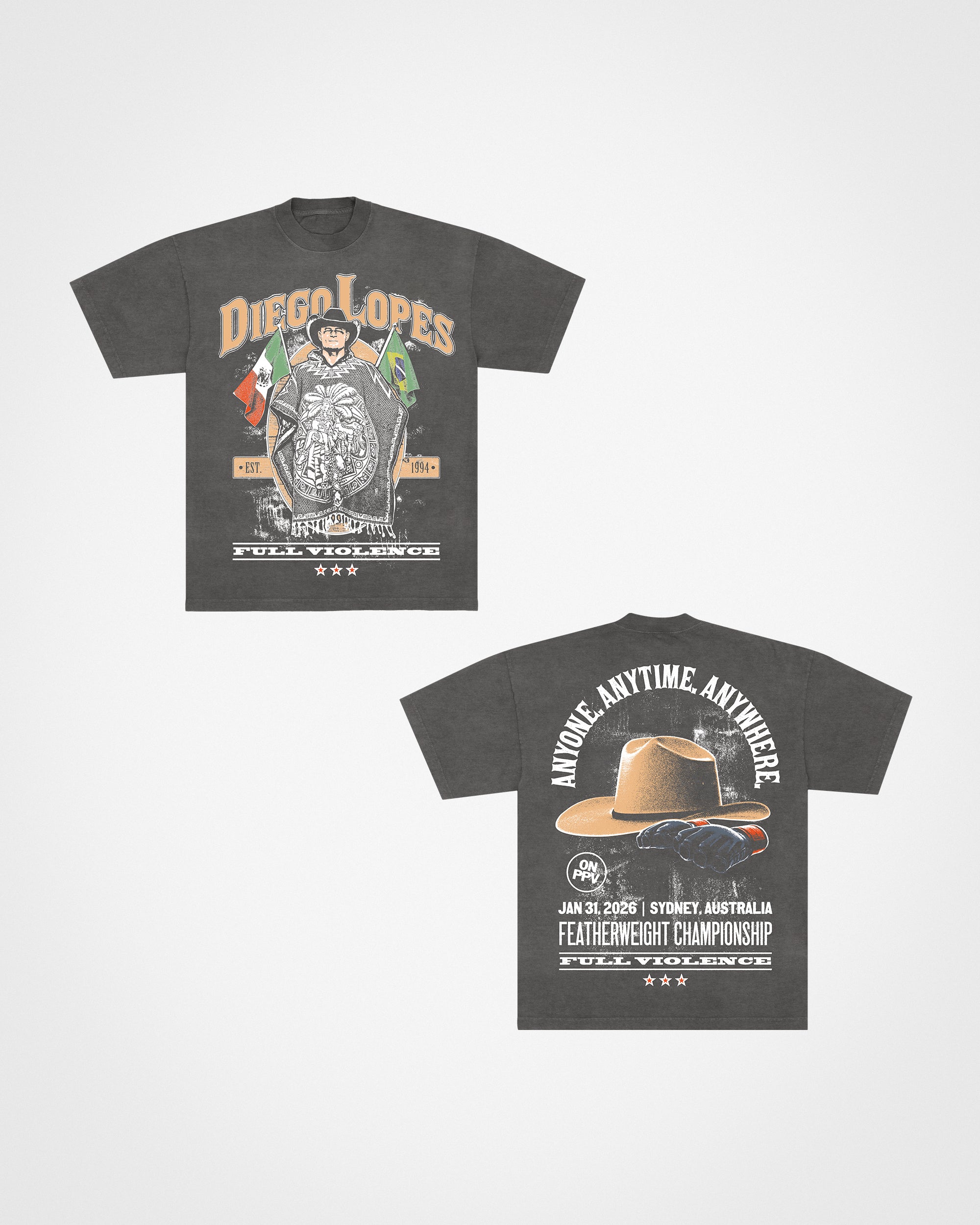 Anyone, Anytime, Anywhere Tee in Shadow