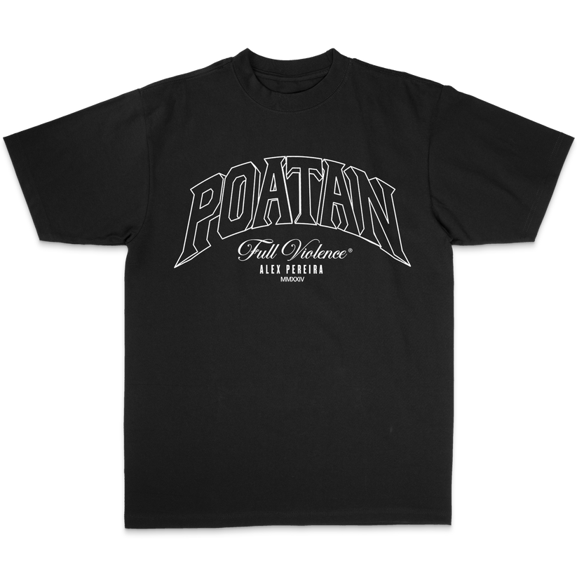 Hands of Stone "Classic" Tee in Black FULL VIOLENCE STORE