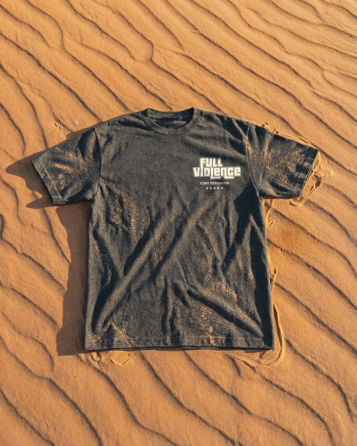 Blades and Shades "Premium" Tee in Garment-Dyed Shadow