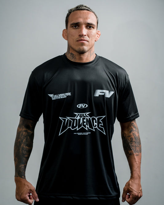 Team FV "Active" Tee in Black/White