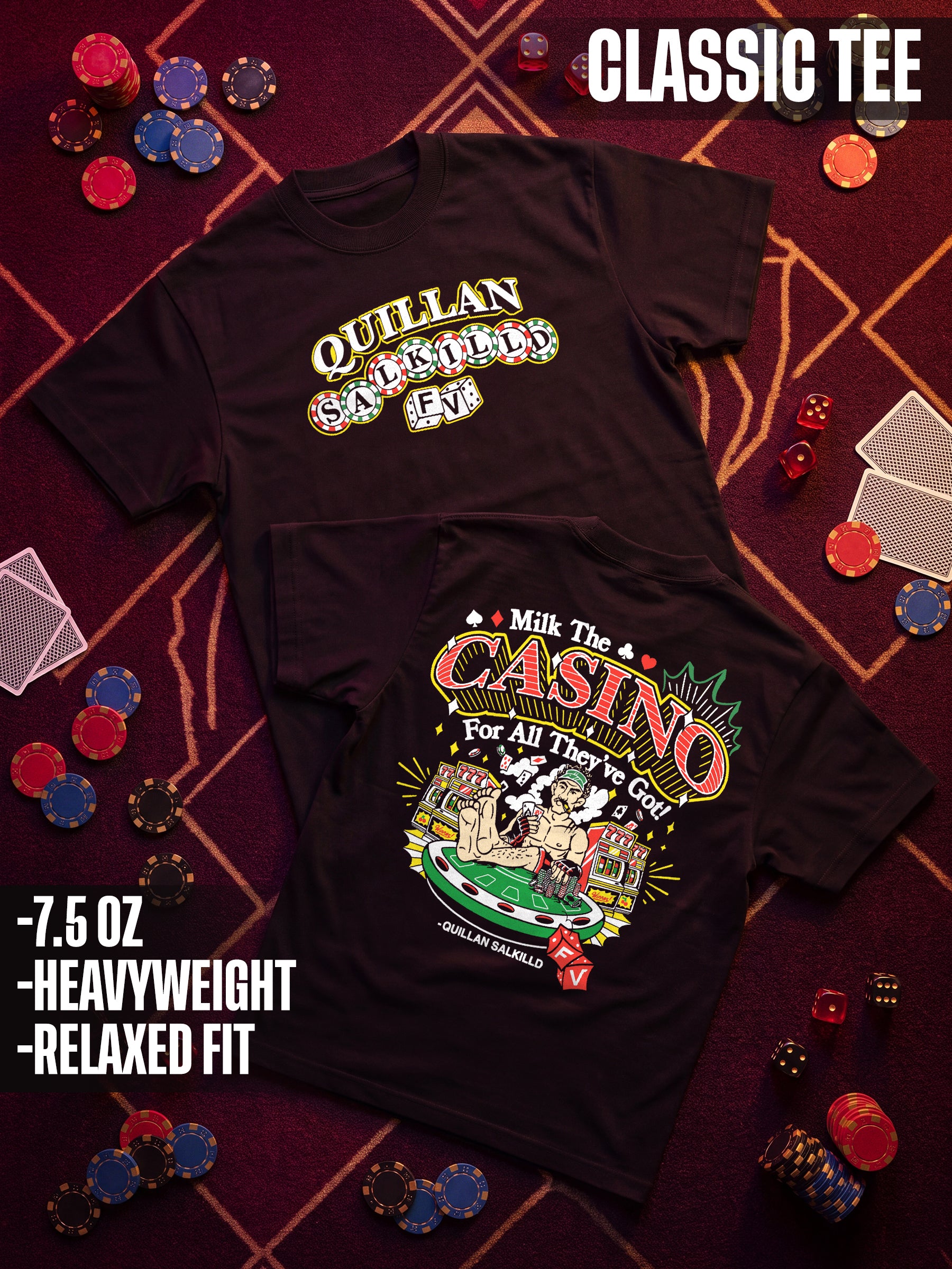 Milk the Casino Classic Tee