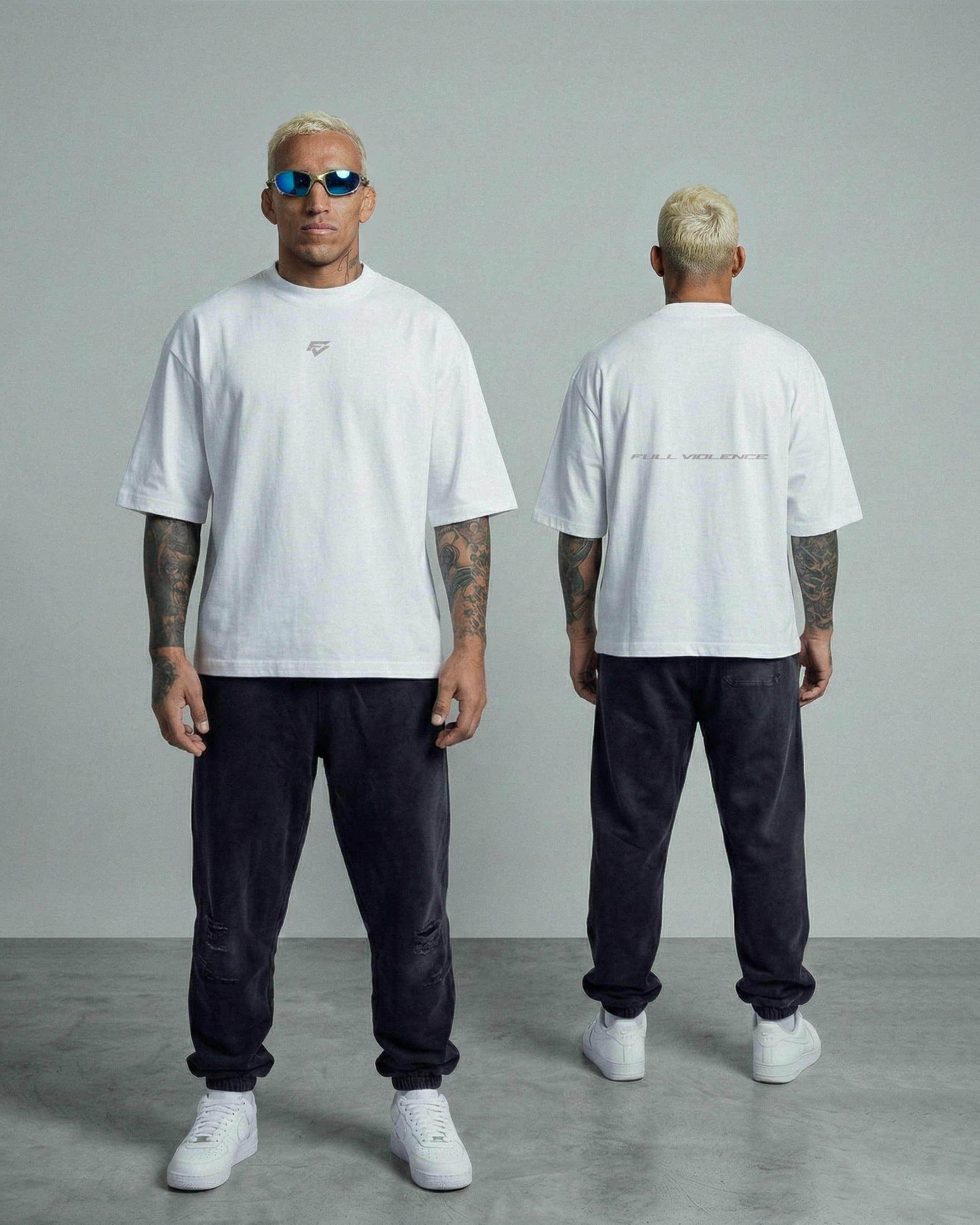 FV 3M Drop Shoulder Tee - White