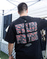 We Live for This Camo Red "Classic" Tee in Black