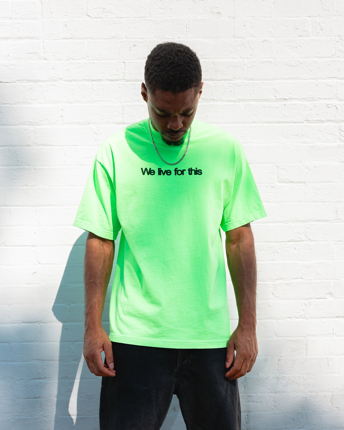 Neon FV "Premium" Tee in Neon Green