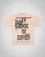 Coming for Everybody "Premium" Tee in Creme