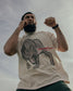 Coming for Everybody "Premium" Tee in Creme