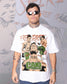 Caio Tattoo "Classic" Tee in White