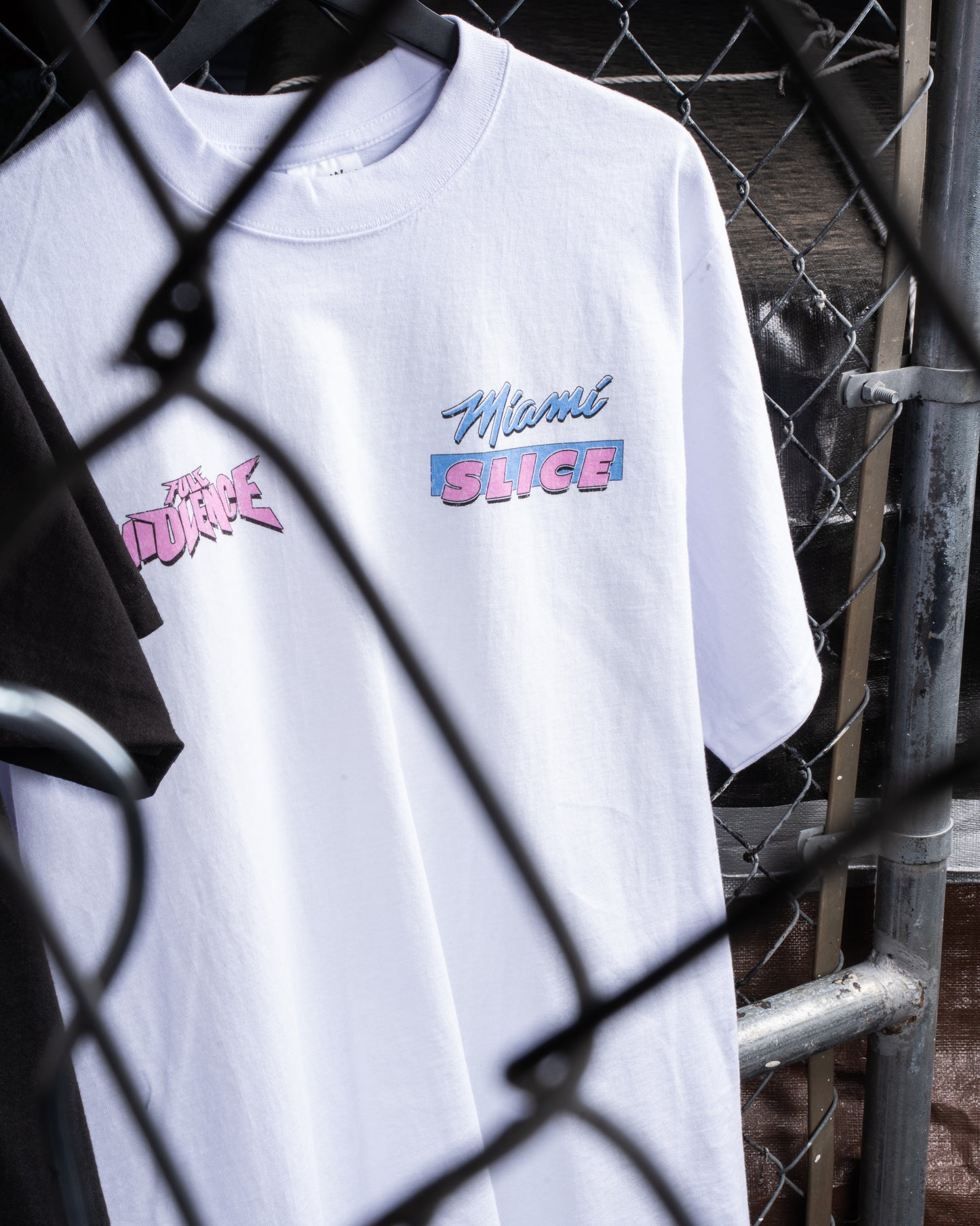 Miami Slice "Classic" Tee in White