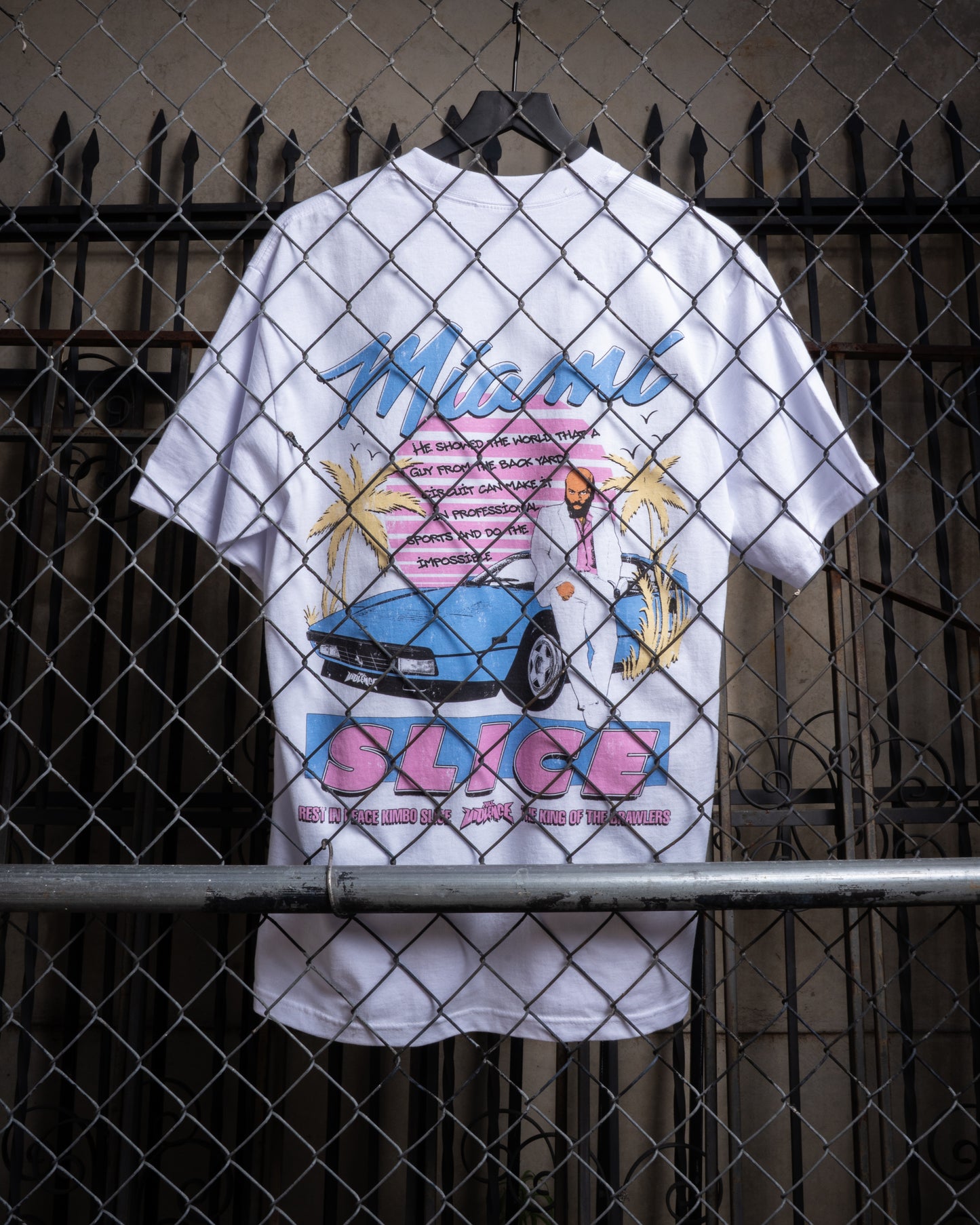 Miami Slice "Classic" Tee in White
