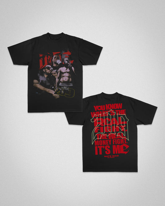 Real Money Fight "Classic" Tee in Black