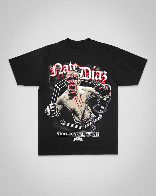 Stockton Slugger "Classic" Tee in Black