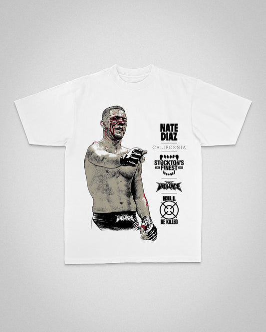 Stockton's Finest "Classic" Tee in White