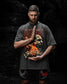 Samurai Fatality "Premium" Tee in Garment-Dyed Shadow