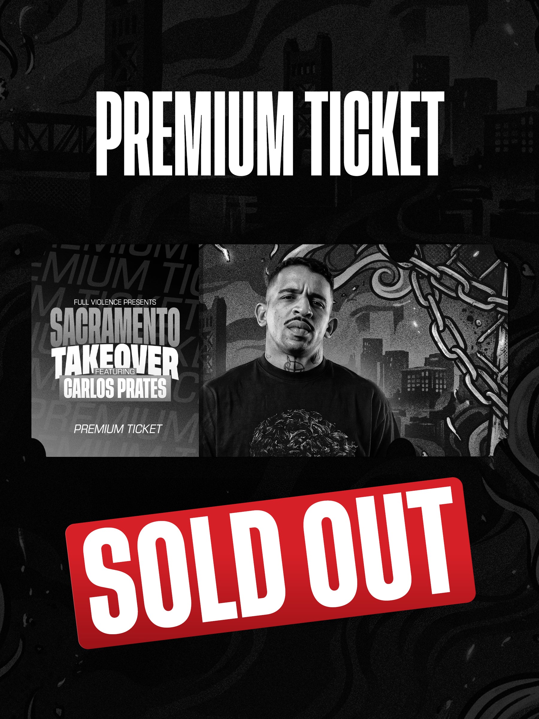 FV x Carlos Prates Seminar (PREMIUM TICKET)