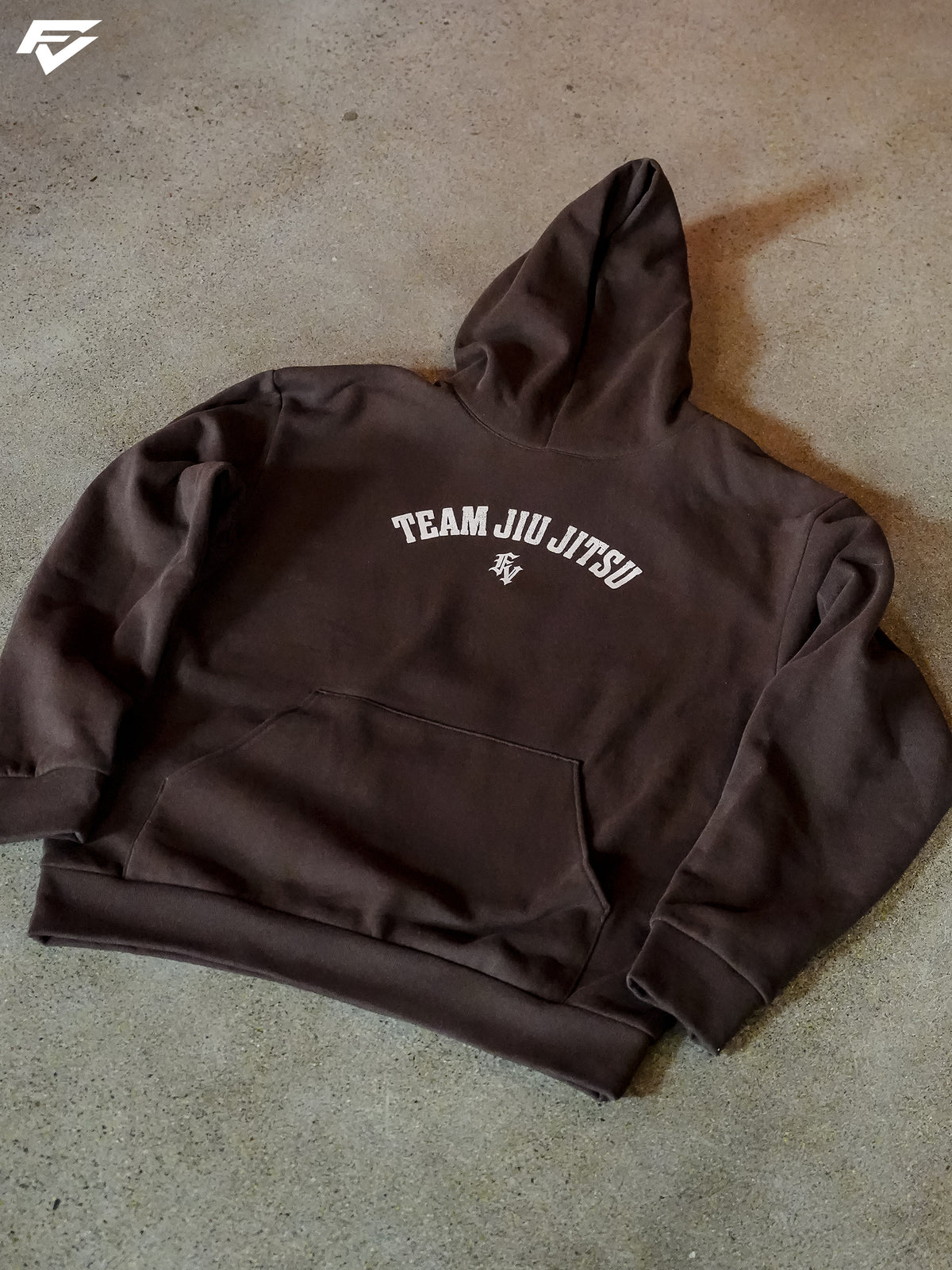 Team Jiu Jitsu Hoodie - Brown