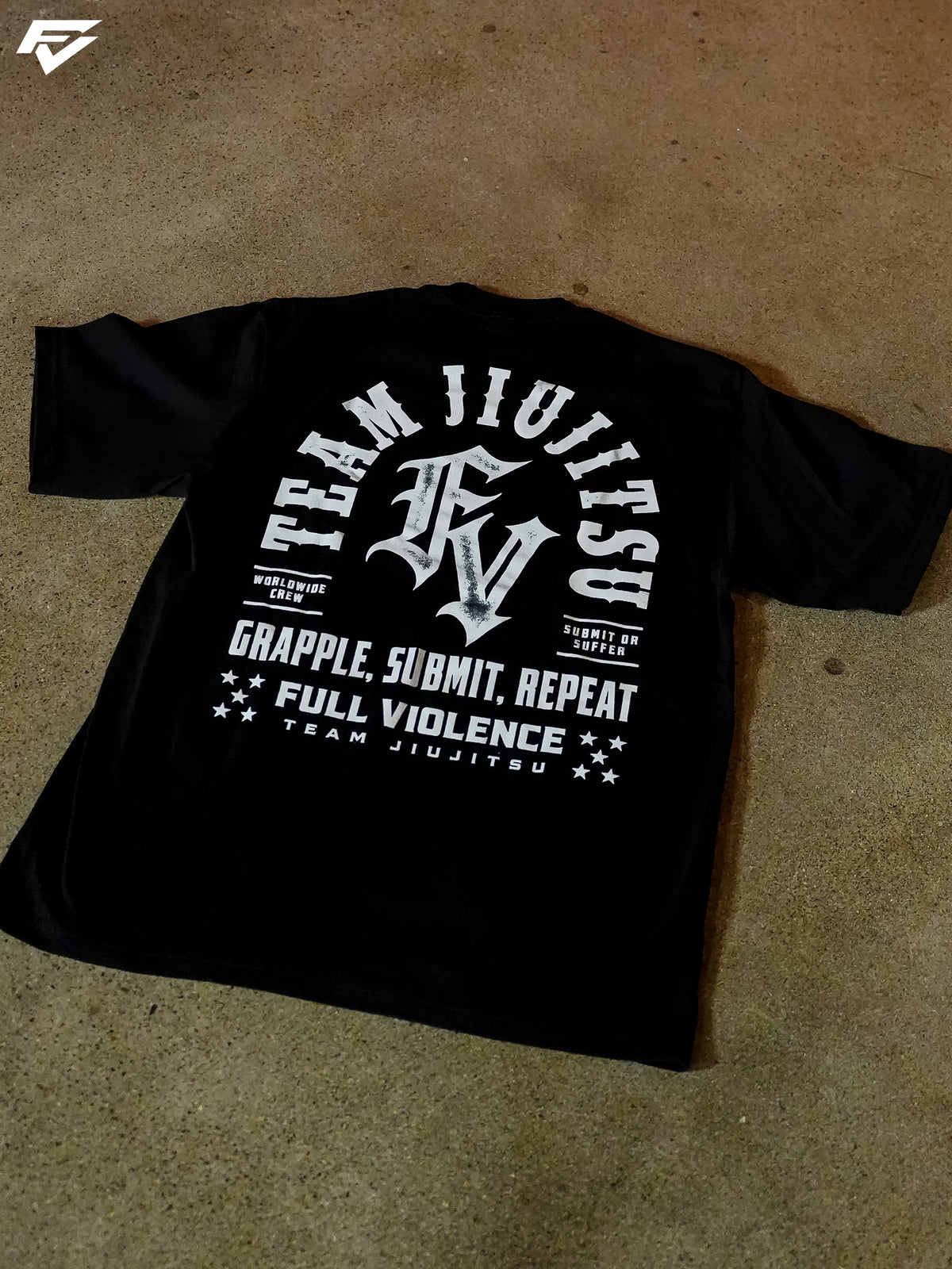 Team Jiu Jitsu Classic Tee - Black