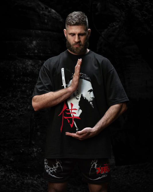 Samurai Jiri "Classic" Tee in Black