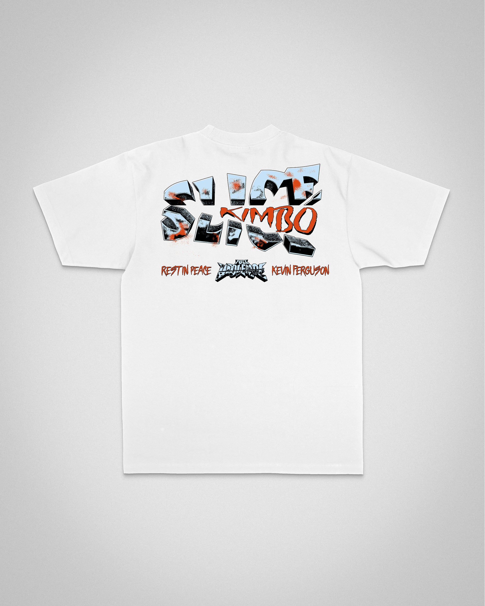 Backyard Brawler "Classic" Tee in White