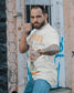 No Muzzle Tour "Premium" Tee in Off-White