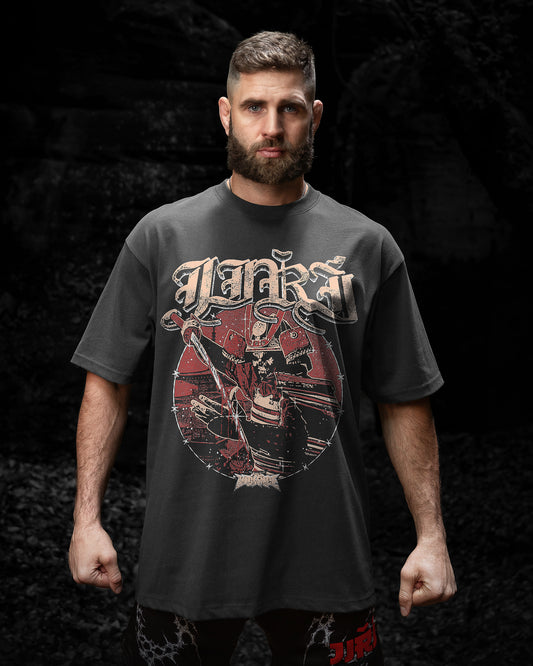 The Perfect Storm Tour "Premium" Tee in Garment Dyed Shadow